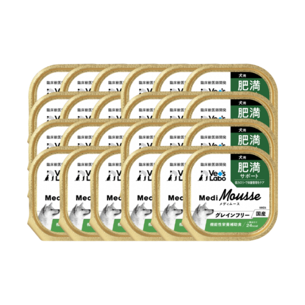 Medi無榖慕斯機能盒餐 犬用體態保健 - (一箱24盒)