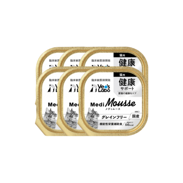 Medi無榖慕斯機能盒餐 貓用健康保健 - (一組6盒)