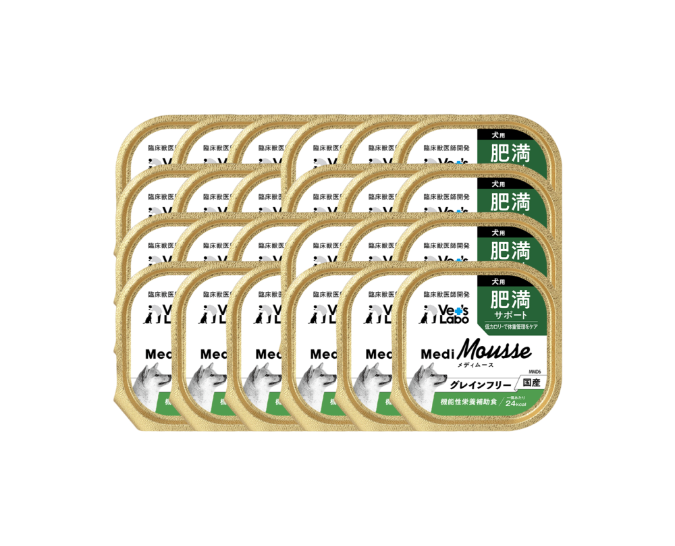 Medi無榖慕斯機能盒餐 犬用體態保健 - (一箱24盒)