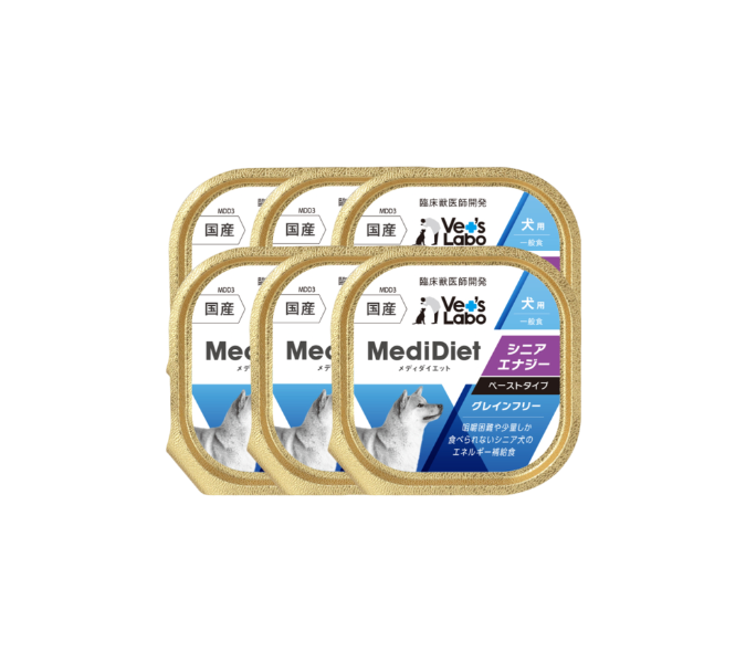 Medi無榖低敏副食盒餐 犬用 15+幸福 - (一組6盒)