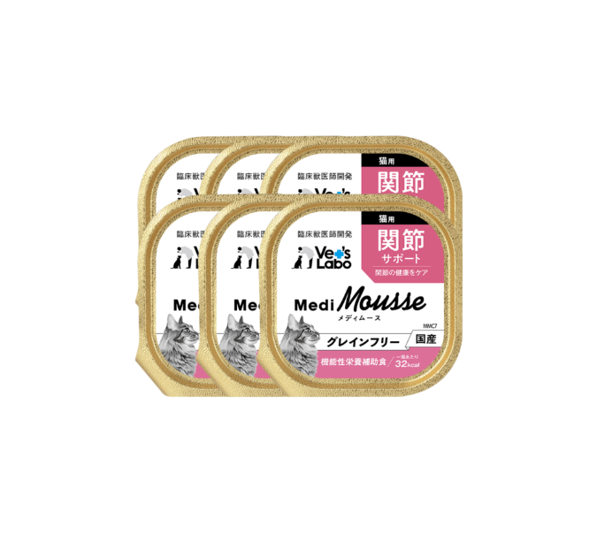 Medi無榖慕斯機能盒餐 貓用關節保健 - (一組6盒)