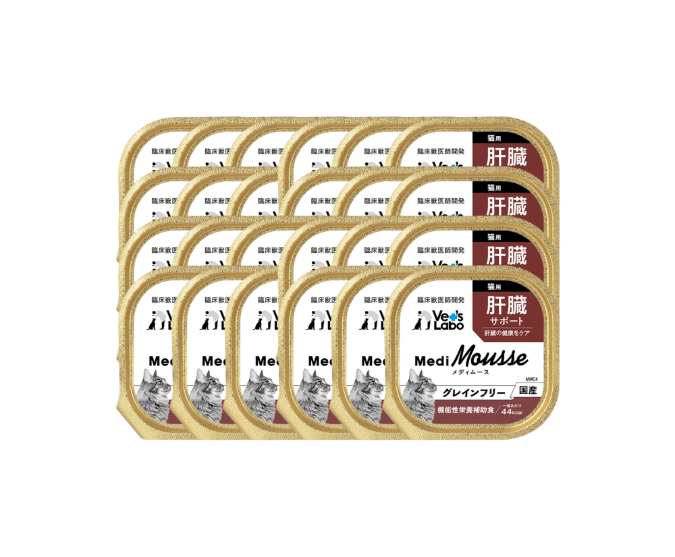 Medi無榖慕斯機能盒餐 貓用肝臟保健 - (一箱24盒)