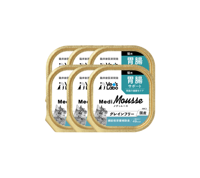 Medi無榖慕斯機能盒餐 貓用腸胃保健 - (一組6盒)